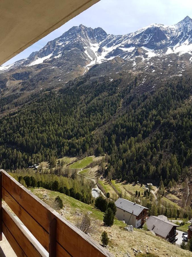 Le Panorama - Appartement 54 A Arolla Face Aux Montagnes A 150M Des Pistes Evolène Exterior foto