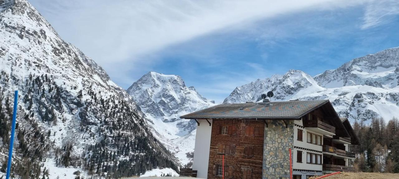 Le Panorama - Appartement 54 A Arolla Face Aux Montagnes A 150M Des Pistes Evolène Exterior foto