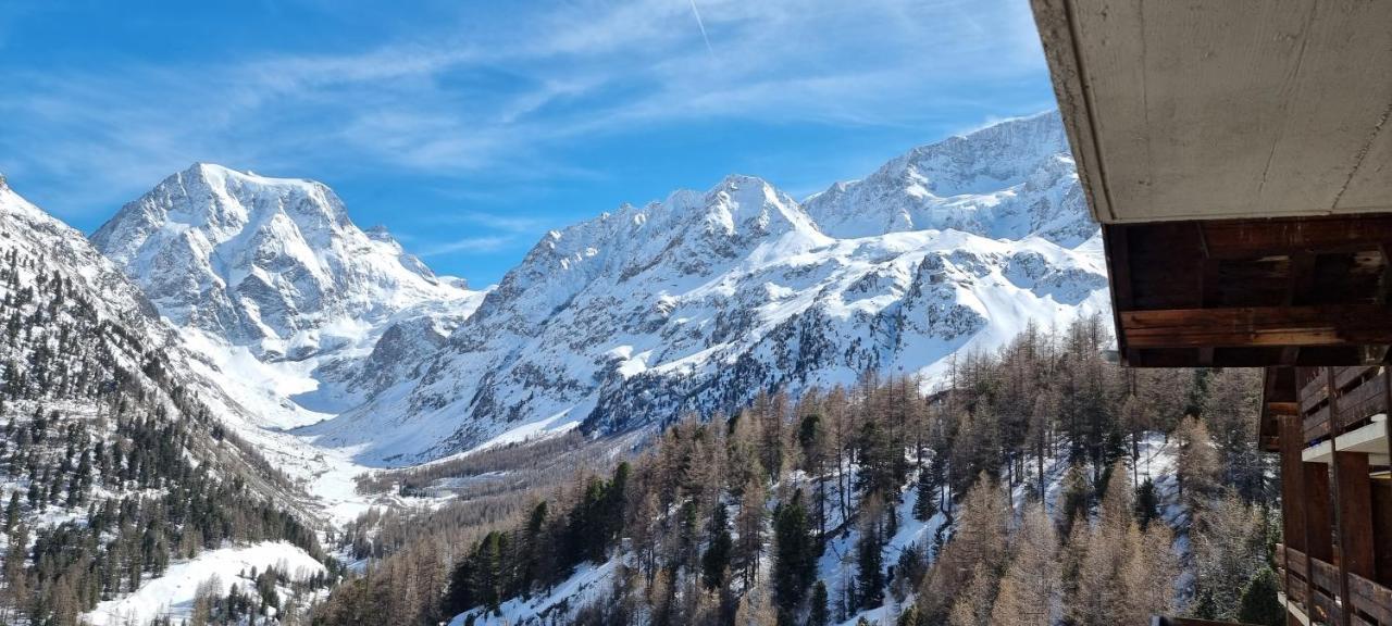 Le Panorama - Appartement 54 A Arolla Face Aux Montagnes A 150M Des Pistes Evolène Exterior foto