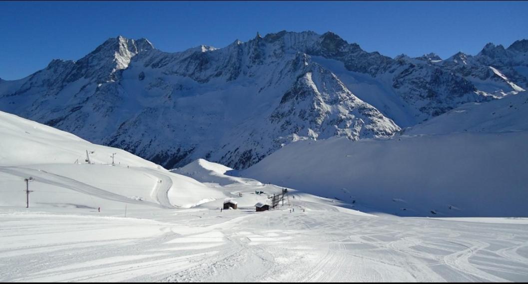 Le Panorama - Appartement 54 A Arolla Face Aux Montagnes A 150M Des Pistes Evolène Exterior foto