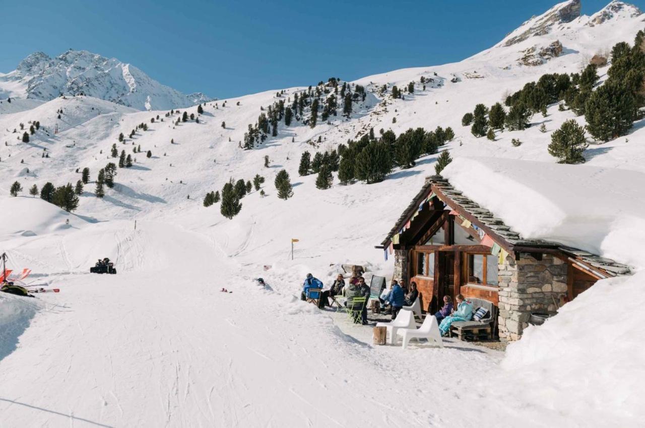 Le Panorama - Appartement 54 A Arolla Face Aux Montagnes A 150M Des Pistes Evolène Exterior foto