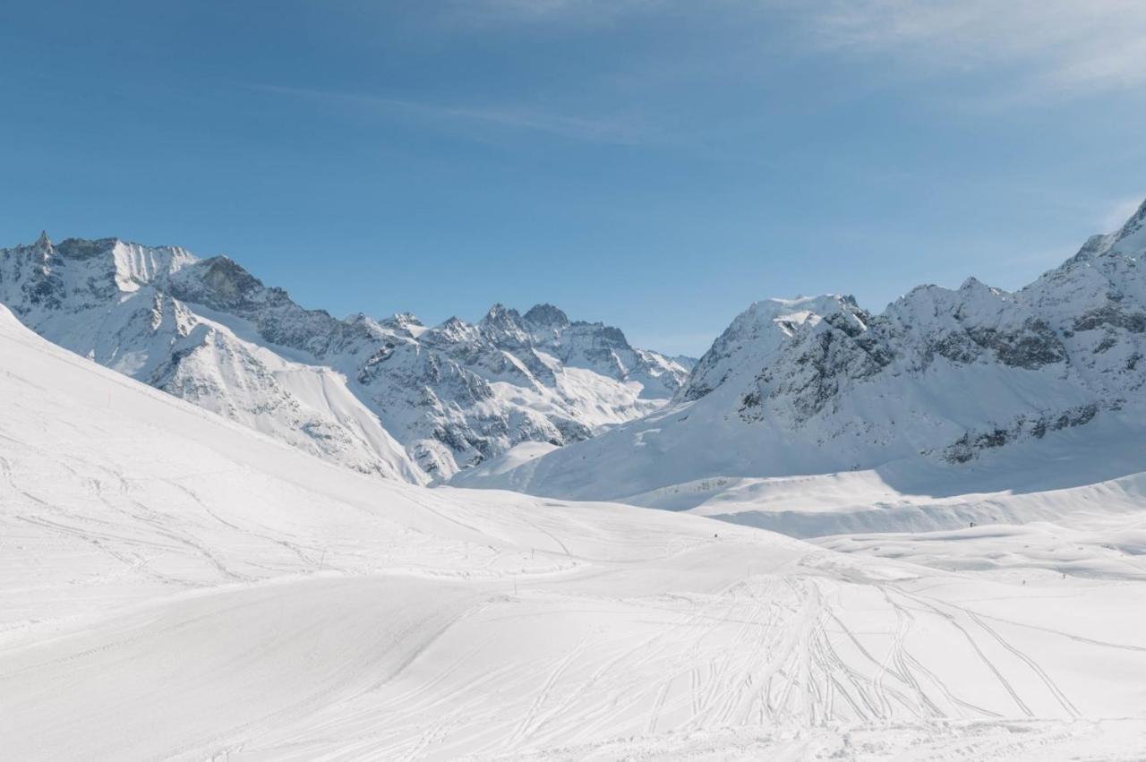 Le Panorama - Appartement 54 A Arolla Face Aux Montagnes A 150M Des Pistes Evolène Exterior foto